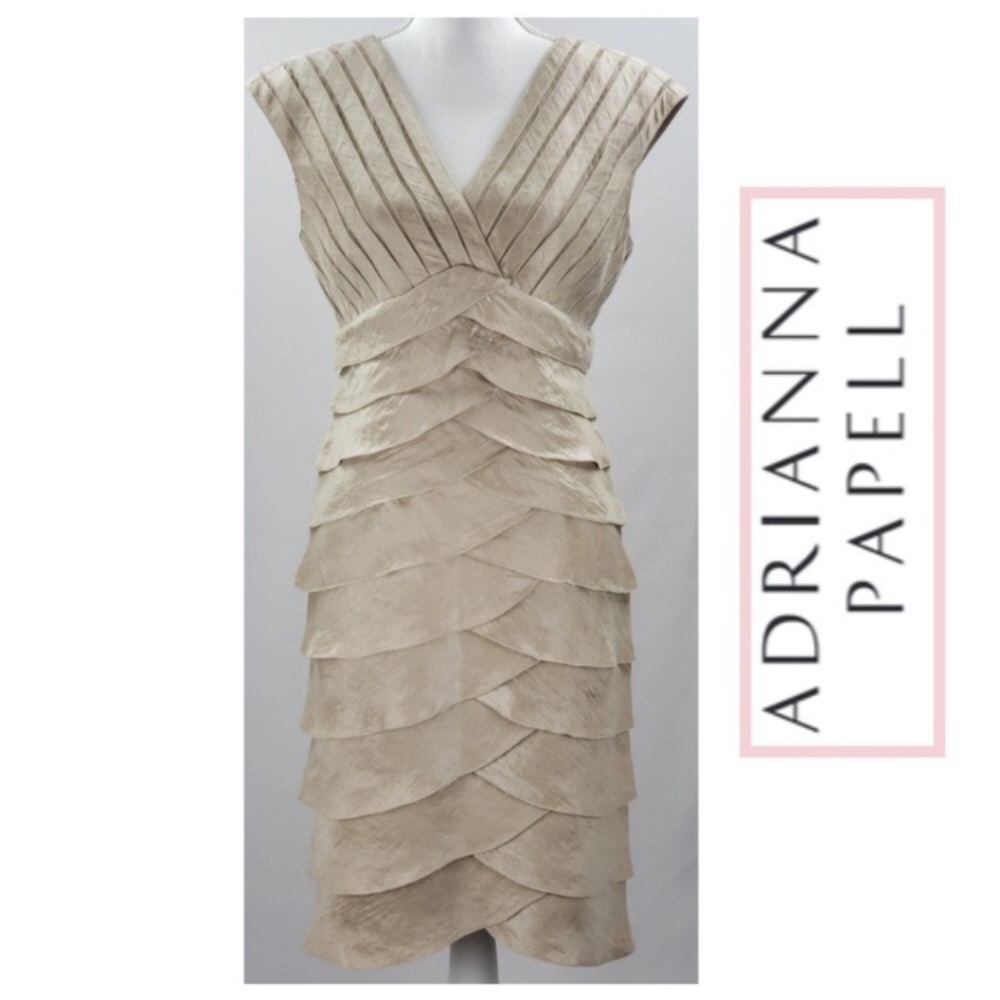Special Occasion Shimmery Tiered Dress